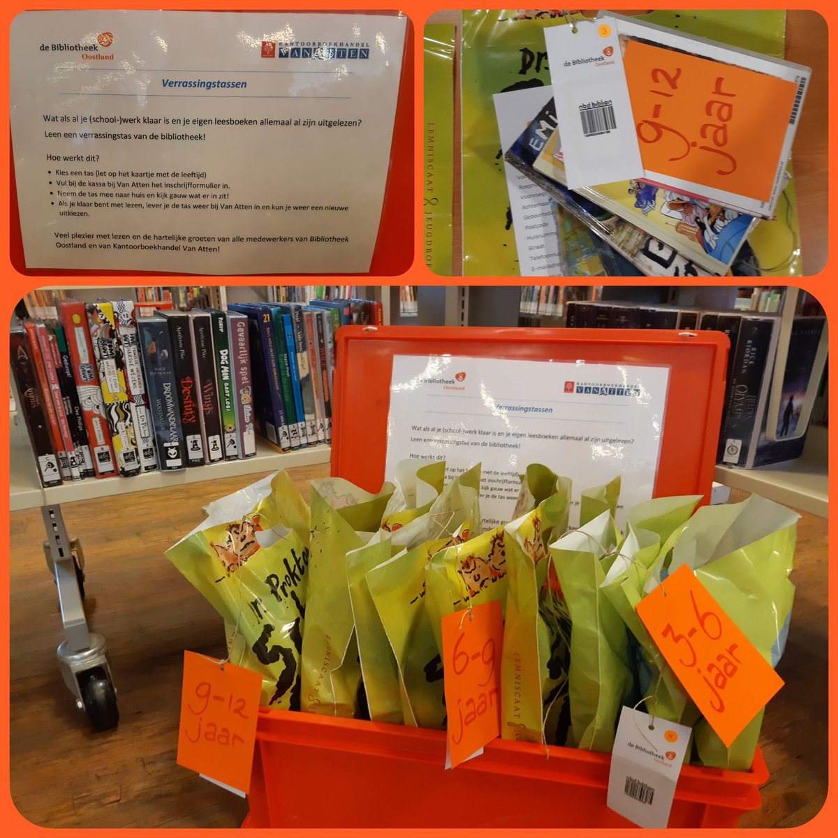 Boeken lezen? Kom een Verrassingstas halen bij boekhandel van Atten in Berkel en Pijnacker, voor jong en oud!
Superleuk samenwerking <a href="/VanAttenboek/">Michiel van Atten</a>
