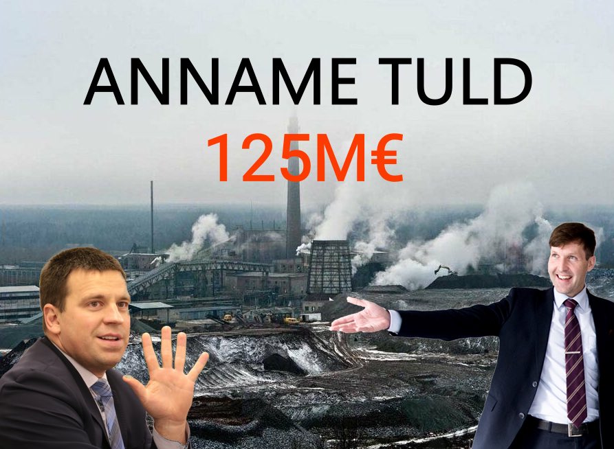 marishellrand's tweet photo. Eesti valitsusel on koroonakriisi ajal aega õlitööstuses raha põletada. Sest demokraatia on tasalülitatud. https://t.co/NoTyXwiRJm