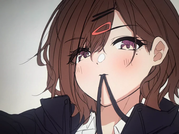樋口さん描いてます 