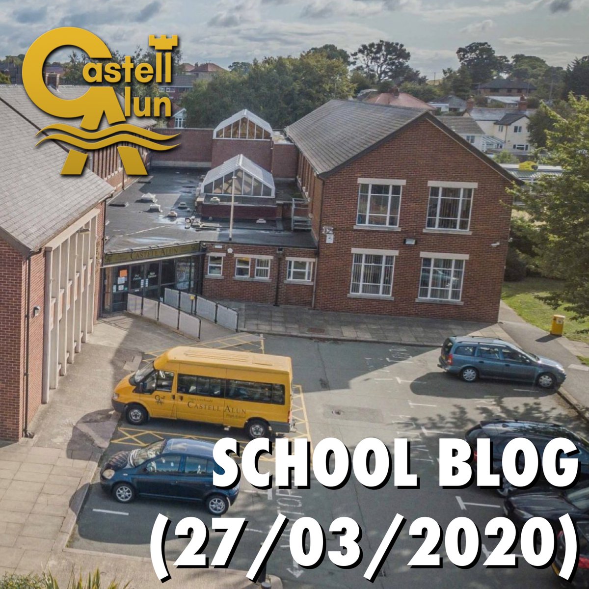 CastellAlun's tweet photo. Our latest edition of the Castell Alun High School Blog is available here: https://t.co/fM8dJuMq4R https://t.co/aD84sNFT9j