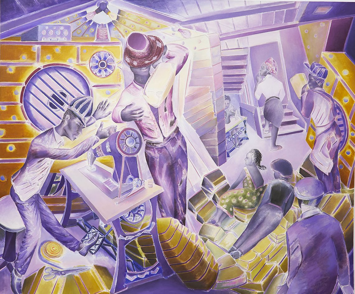 For this weekend's online #Family Activities, be inspired with Denzil Forrester's vibrant paintings. Put on your favourite music, arrange your clothes to make it look like people are dancing, and then send us your pictures using #ncmaking. bit.ly/2y2EyoH #familyfun