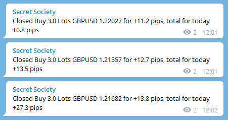 VoltorTrading's tweet image. Our systems are working well today. Here the last trades that we have already closed and that were published on our Telegram channel.
Think no more!
Join now and start earning money!
It's free!
(DM for conditions)
