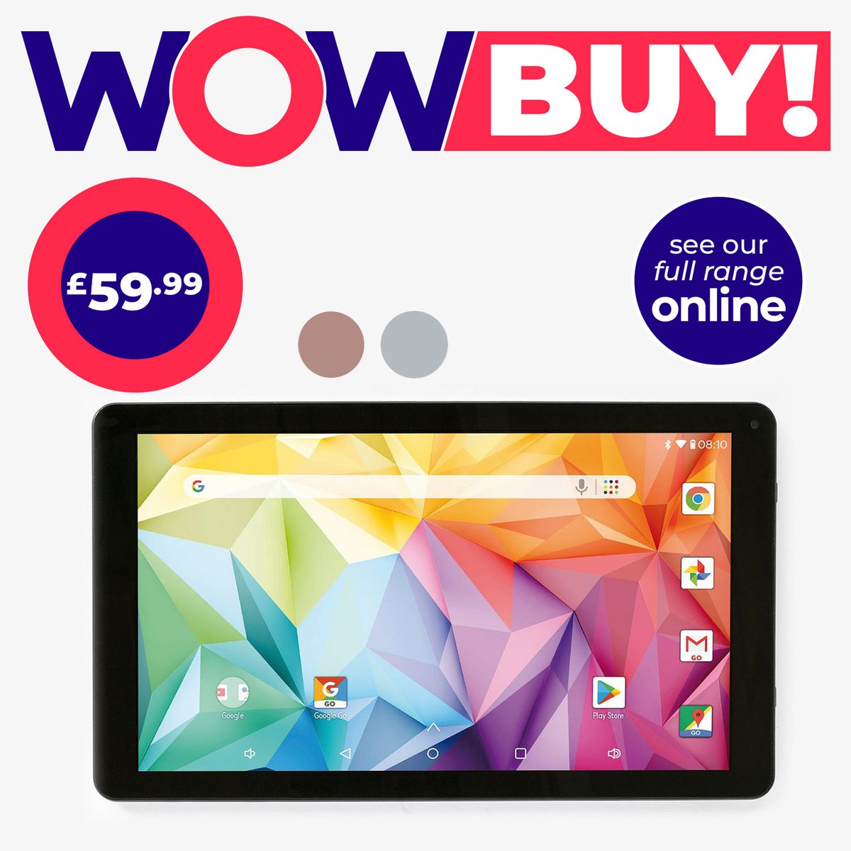 studio_co_uk's tweet photo. WOW BUY!! Keep in touch with friends and family with this 10.1 inch android 16GB tablet for ONLY £59.99 #WOWBUY #WeDoWOW #WOWForLess #Tablet https://t.co/Xy6ytkF5vG https://t.co/MGVQ0dxFCt