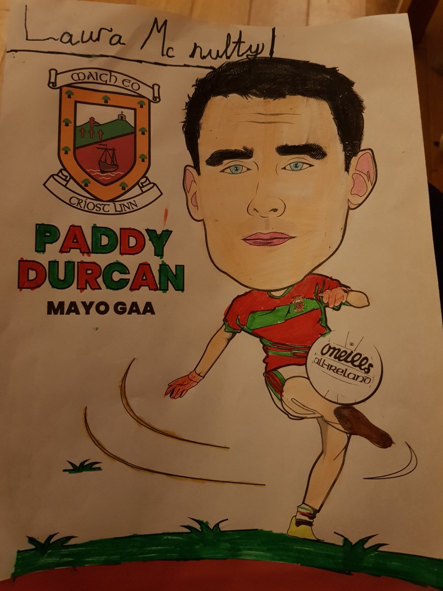 MayoGAA's tweet photo. Here are more great entries we have received for our colouring competition. Gets yours in to us using #mayocolours before we pick our winner later today.
Print it out here https://t.co/vql1jrxiBe https://t.co/N0J8UJHWCa