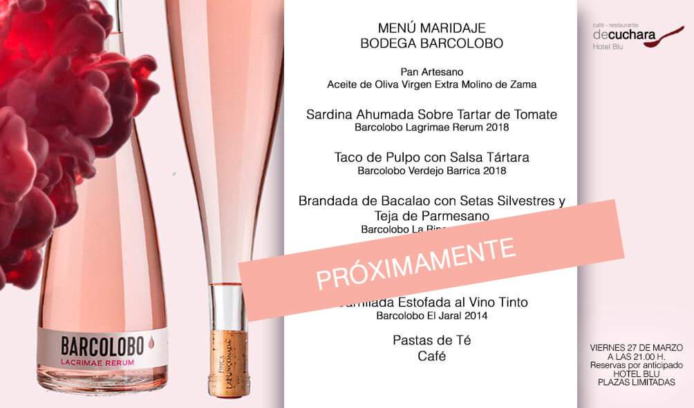 Sabéis que en el Hotel Blu somos #winelovers y por eso hoy teníamos preparada una cena maridaje muy especial junto a la bodega <a href="/Barcolobo/">BARCOLOBO</a>
La organizaremos de nuevo cuando todo esto pase y podáis volver a ir #acomeralblu. 🍷🙂

#quédateencasa #volveremosmásfuertes
#Almansa