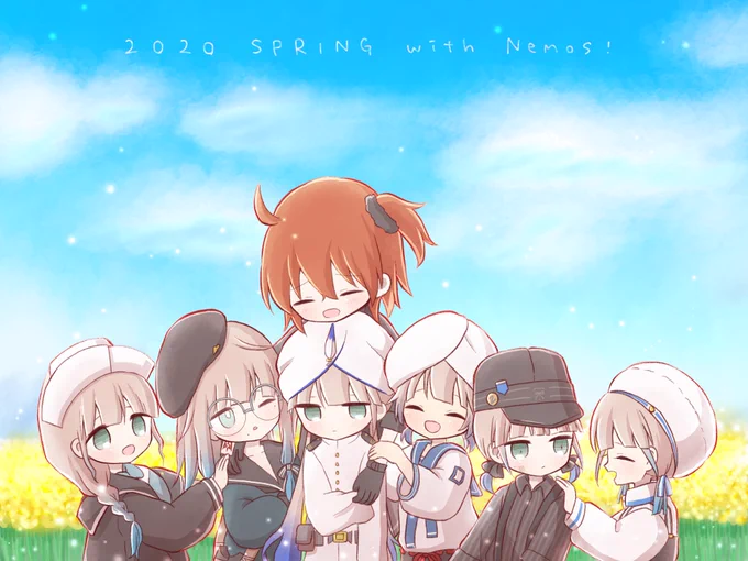 あったかい春とネモちゃんず 