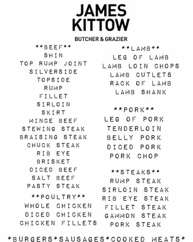 freshcornish's tweet photo. Kittow’s Cornish meats. Extra things to add to your shopping! Order before 1pm for next day delivery to the shop, Full list and details our website coming soon. https://t.co/EHzTlyjF7d https://t.co/ujOOxrvY5C