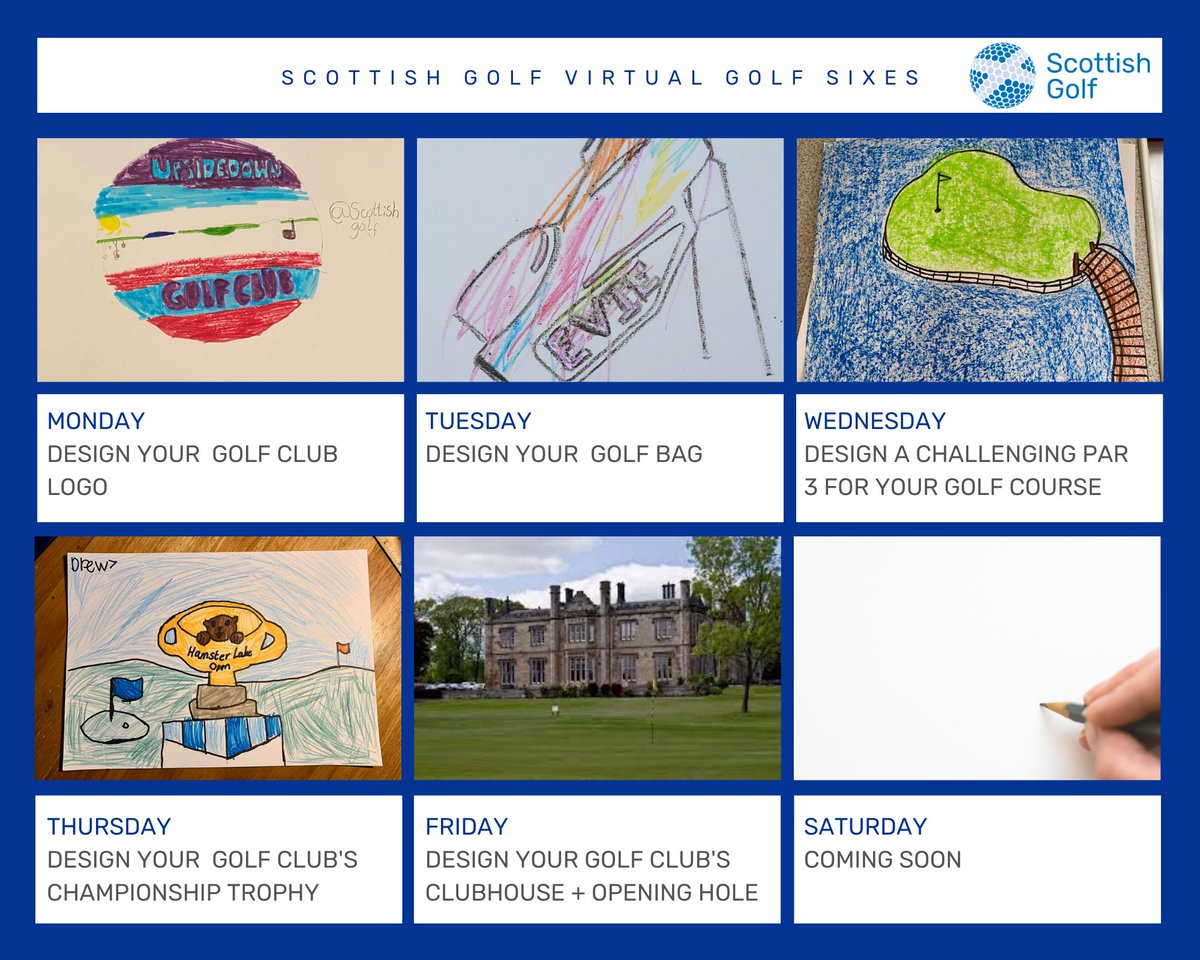 🏡 | Today's Virtual GolfSixes Challenge is epic! 

We are tasking you with designing an opening hole and clubhouse for your golf club today. 

Find out how you can get involved 👉 bit.ly/VirtualGolfSix…