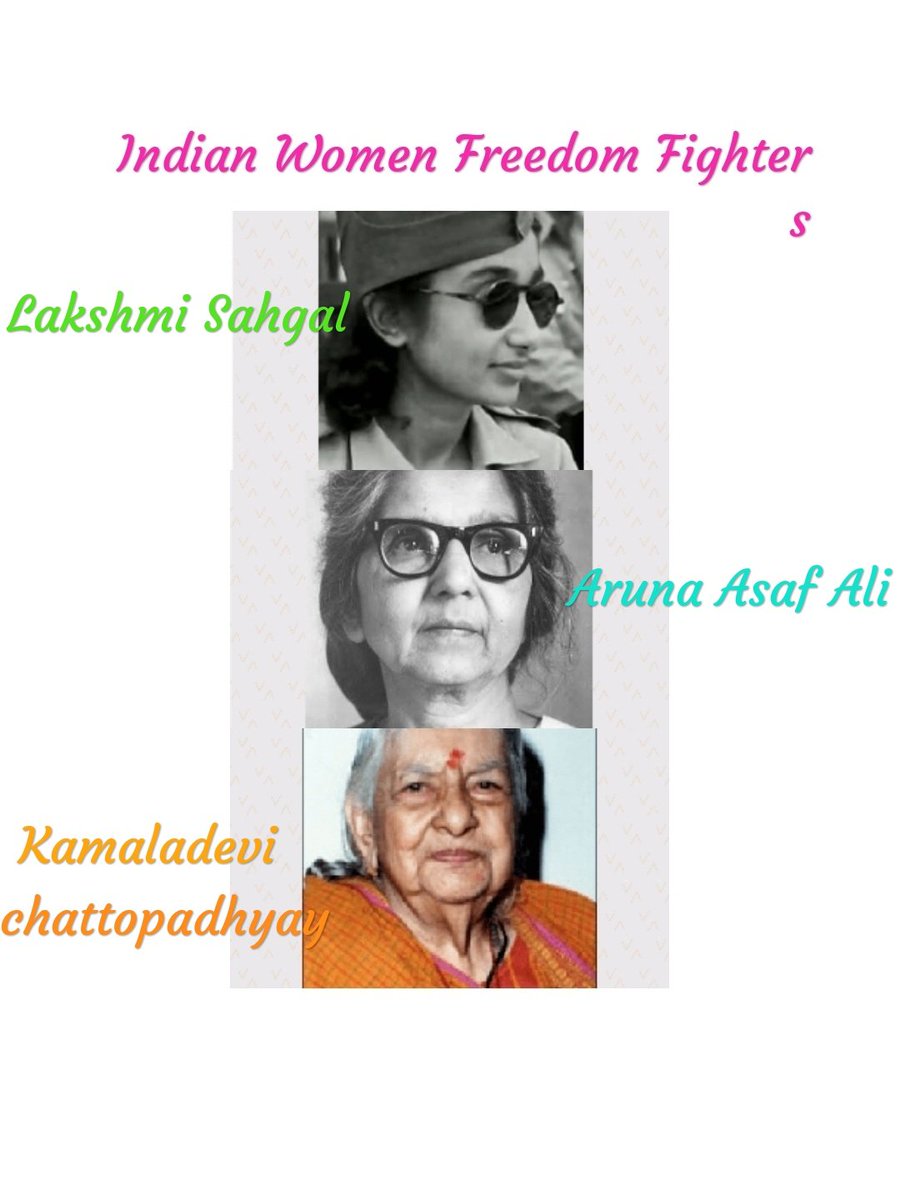 Day 3:  #Navratri2020 Today We are celebrating Forgotten Indian Women Fighters.I am only mentioning 3 of them here but there so many more like them who fought equally but were somewhere forgotten by us. #feminism  @FeminismInIndia