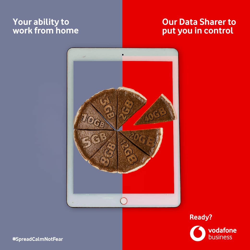TelecelGhana's tweet image. As we practice social distancing, Data Sharer allows you the flexibility to manage your data needs with one plan for all your staff, so you can maintain control over your business’ objectives. Share, transfer and monitor data according to need. (1)