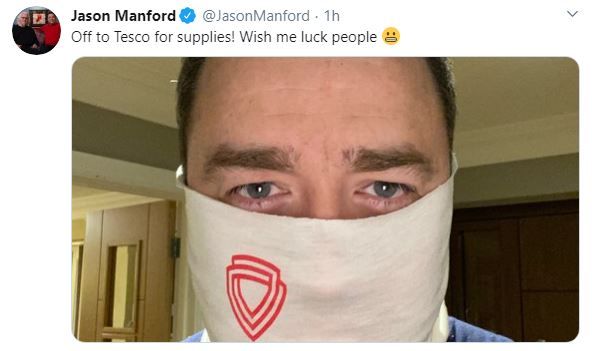 Meshtex's tweet photo. Meshtex are proud to have played a part in this brilliant new invention in the fight against the #coronavirus, the Virustatic Shield. https://t.co/e1MWNUSdqa #covid19 https://t.co/Ztb2D67ocg