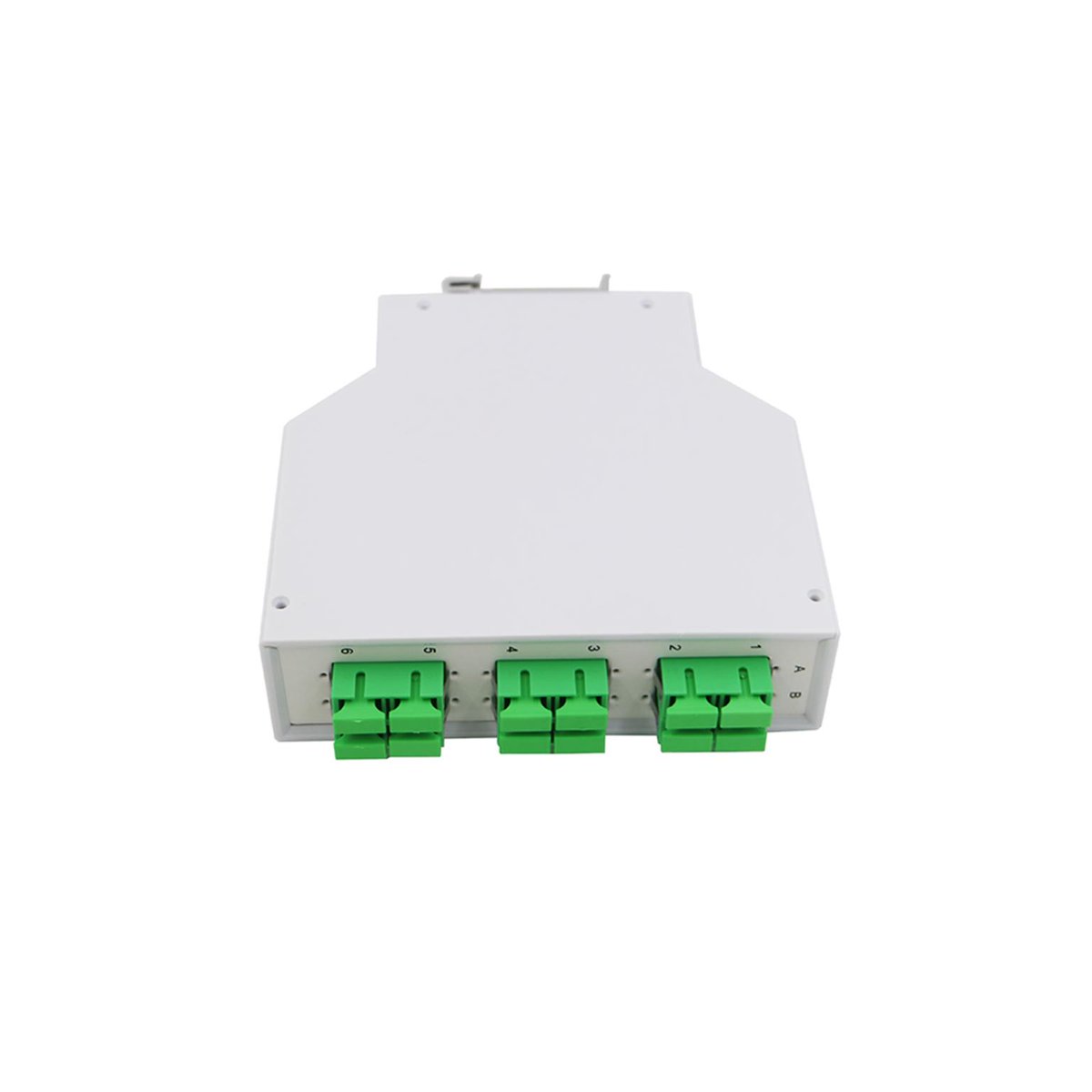 maxchen08843290's tweet photo. Plastic material DIN Rail box with 6 pcs SCAPC adapter https://t.co/5lTEONOYws