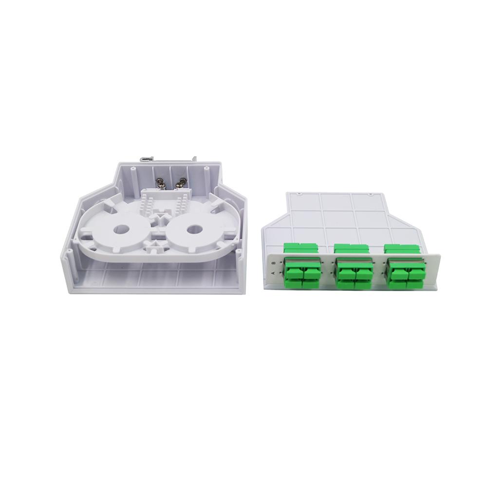 maxchen08843290's tweet photo. Plastic material DIN Rail box with 6 pcs SCAPC adapter https://t.co/5lTEONOYws