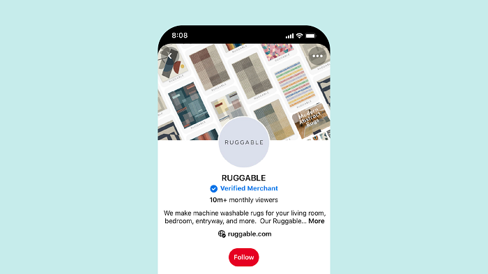 recurpost's tweet photo. .@Pinterest launches verified merchant program for brands that deliver high quality customer service.

#pinterest #merchantprogram #pinners #socialmedia
#socialmediamarketing #digitalmedia #socialmediaengagement https://t.co/hfwsgm2UX2
