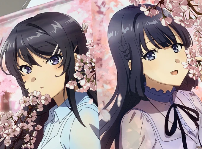 グッズ情報『ANIPLEX 春の新商品』麻衣と翔子のB2タペストリーのご予約は本日3/29(日)24時まで!お見逃しなく!▼ご予約はこちら青ブタ 