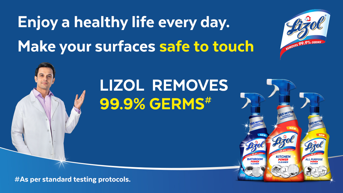 LizolIndia's tweet photo. Have a fun filled day, not a germ filled day. Choose Lizol all purpose power cleaner.
Safeguard your loved ones from illness-causing germs. Just spray and wipe. Buy now 👉 https://t.co/gNaBh90TDj
#CleanAndDisinfect #SafeToTouch https://t.co/P2qWDfK0gy