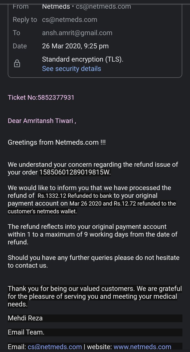 Amritansh_Amrit's tweet photo. @NetMeds @pradeepdadha @Essentialgood @AmitShahOffice @MoHFW_INDIA @PIB_India @PMOIndia #covid19 I lk 2 add govt.exempt pharma-essential 2 delivered-Regular customer-8800837038 @pradeepdadha @anandjpathak @NetMeds #wrongmarketing request support @MoHFW_INDIA @AmitShahOffice @PMOIndia @PIB_India @mlkhattar @DC_Gurugram @police_haryana @gurgaonpolice @nsvirk @ZeeNews https://t.co/8JXk5MyAOF