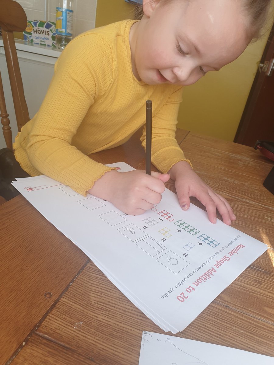 MissClareWard84's tweet photo. Mila from reception doing her home learning @woodhouse_west https://t.co/vewz5K2Kvg