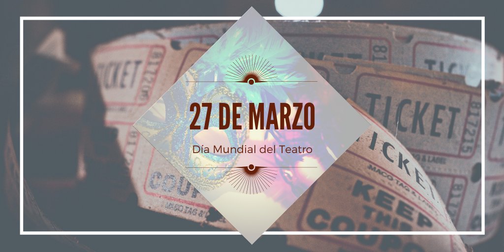 RomiStefany's tweet photo. ~El teatro es la poesía que se levanta del libro y se hace humana. Y al hacerse humana, habla y grita, llora y se desespera.~  Federico García Lorca.   #diamundialdelteatro 🎭 https://t.co/GDgMVVn7zS