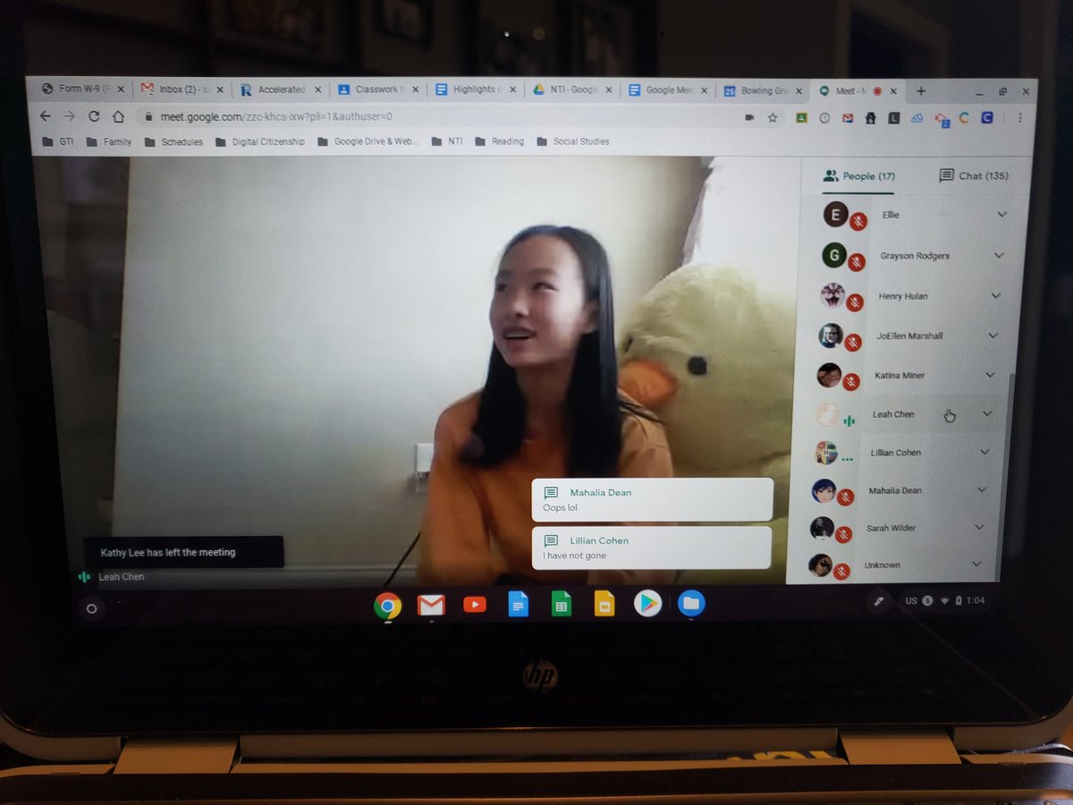 The highlight of #MyNTIKy week as an educator was seeing the smiling faces of these sweet <a href="/McNeillAdmirals/">W R. McNeill Elementary</a>.  I listened to their adventures about digital learning, helped answer questions, and saw them cuddle with their pets. It doesn't get any better than that!