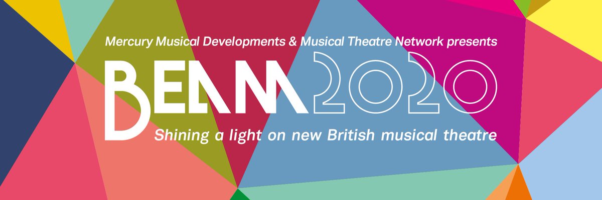 RoyalDerngate's tweet image. From 12 - 2 today the hashtag #BEAM2020 will be packed full of content from exciting new British musicals. 

Come and take a look!