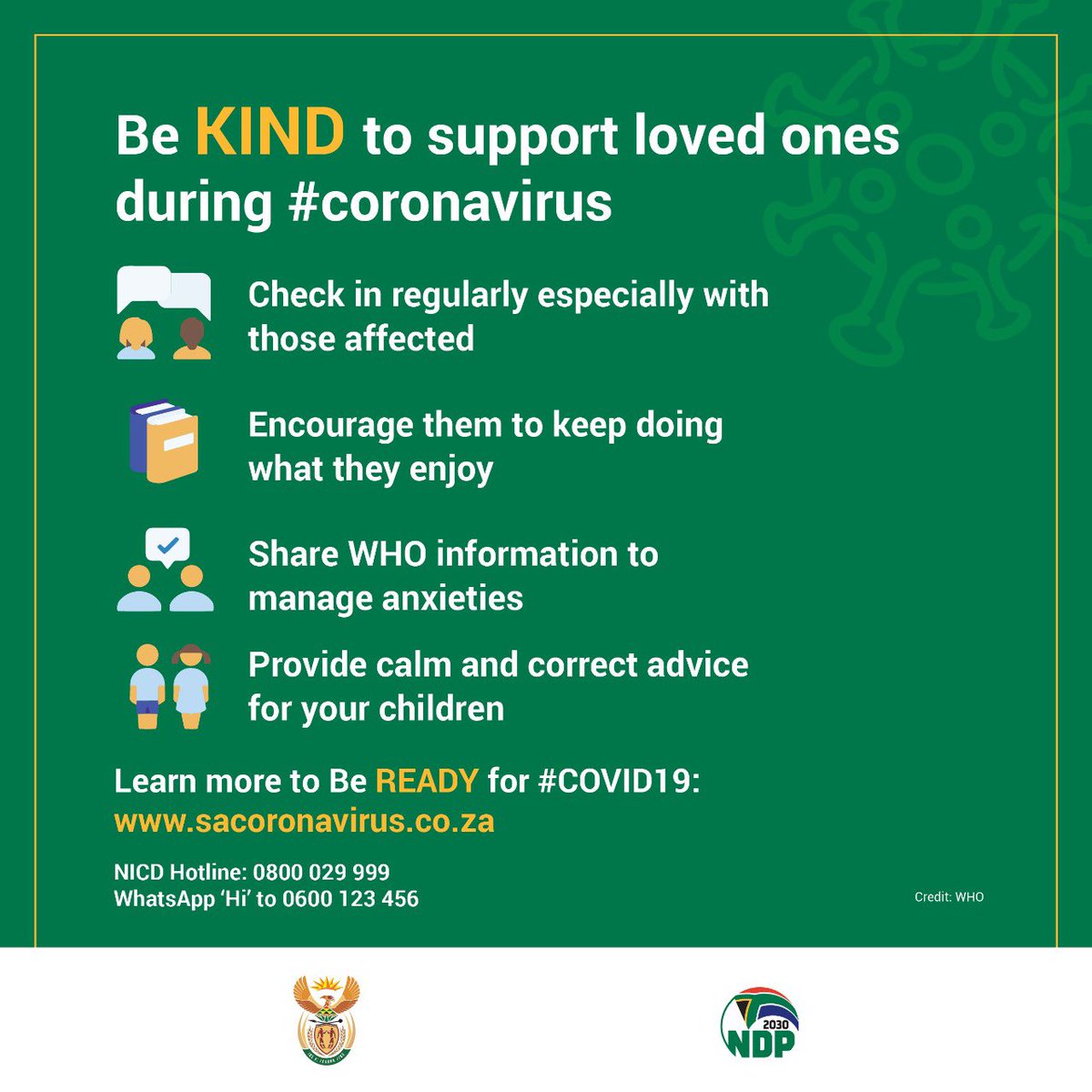 DrZweliMkhize's tweet photo. Be Smart Be Kind #StayAtHome https://t.co/fQ4i5IktYd