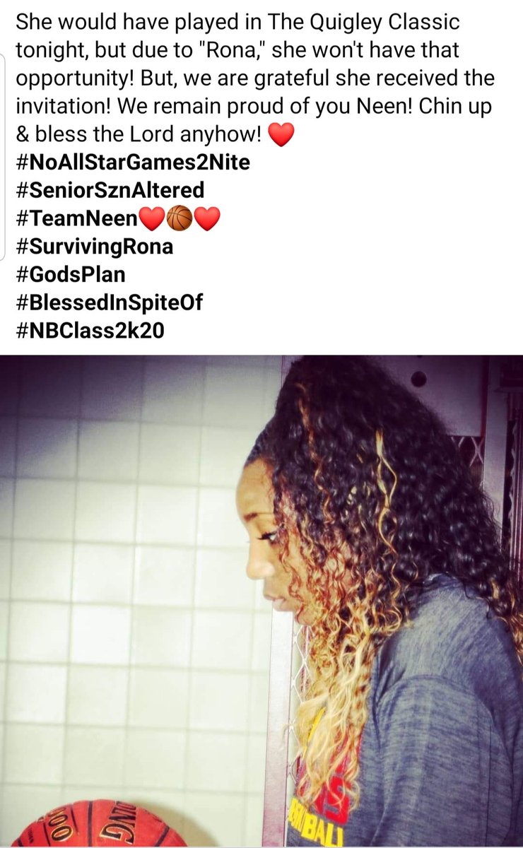 Racquel0126's tweet photo. #SeniorSeasonAltered
#ButRSeniorsRSafe
#NBClass2k20❤🏀❤ https://t.co/oOGLoR8l7J