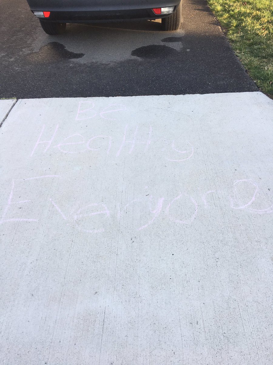 LMontgomery_26's tweet photo. #BAMConnected answering the 5Cs challenge @BAM_MS_Official. Saw this positive message on my walk this morning! https://t.co/KtWKmfQdcy