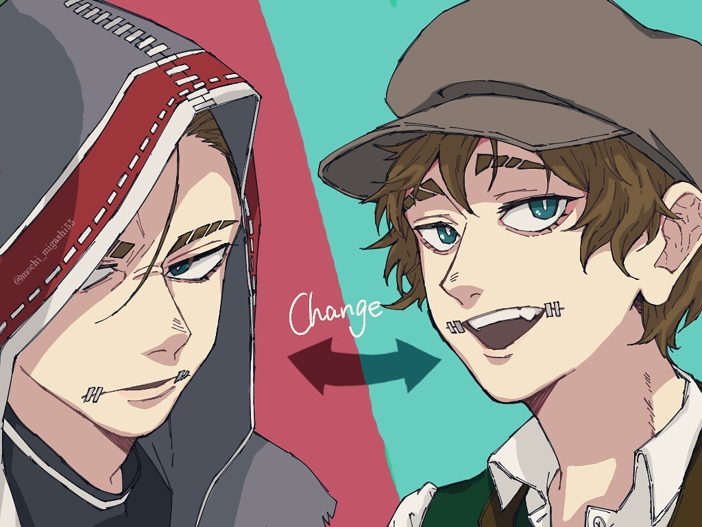 #上手い下手は別にして自分の絵柄のここが好き 

口!!目!!!手!!!!! 