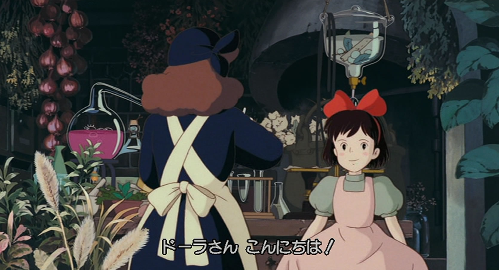 Uzivatel ジブリのせかい 非公式ファンサイト Na Twitteru このお婆ちゃんの名前はドーラさん 天空の城ラピュタ のあの人と同じ名前ですね もしかして 魔女の宅急便