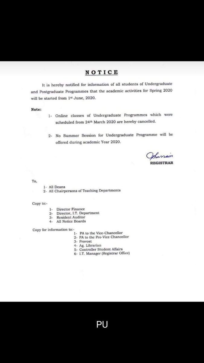 usamaa_official's tweet photo. GC University (all campuses), UET (all campuses), Quaid i Azam University Islamabad have suspended online classes. Lets raise our voice to suspend online classes all over Pakistan.
#We_Want_Semester_Break 
#WeRejectOnlineEdu https://t.co/VFwDtpNrRY