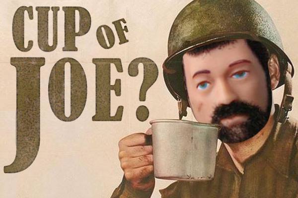 TheFullForce's tweet photo. ☕ Happy #NationalJoeDay ☕
Apparently March 27th is National Joe Day!! Have a cuppa on us in social isolation!!
#GIJoe #JoeColton #ActionManWasBetter https://t.co/Xtn9uq4Pam