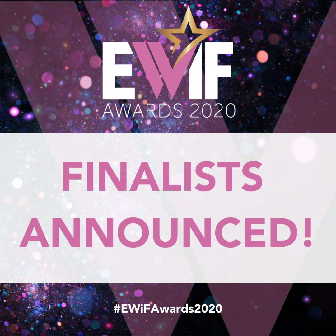 ⭐️ EWiF AWARDS FINALISTS ANNOUNCED! ⭐️ 

A little bit of good news to share today... the #EWiFAwards2020 finalists have been announced 👉 zcu.io/Hfue 

Congratulations to all the finalists &amp; thank you to everyone who entered, the standard of entries was amazing!