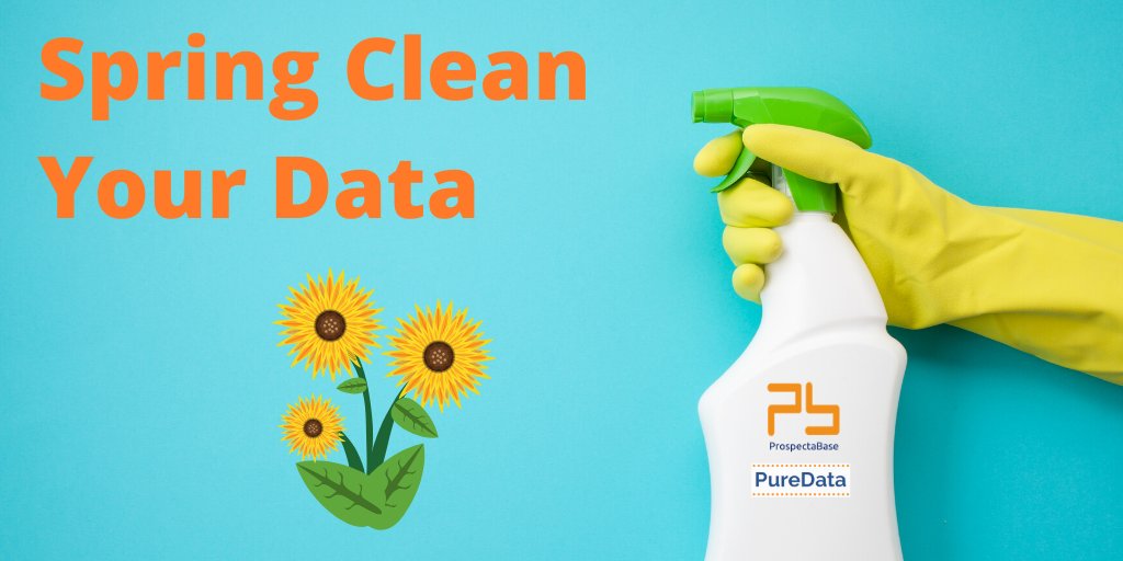 ProspectaBase's tweet photo. Spring has arrived, let us clean up your web form data with PureData by PropsectaBase! Find out more on how we can transform this type of data into intelligence-rich data here: https://t.co/93Sp1qNuv9 #b2bdata #cleandata #ITenduser #b2bmarketing https://t.co/7Gbe9IekAl