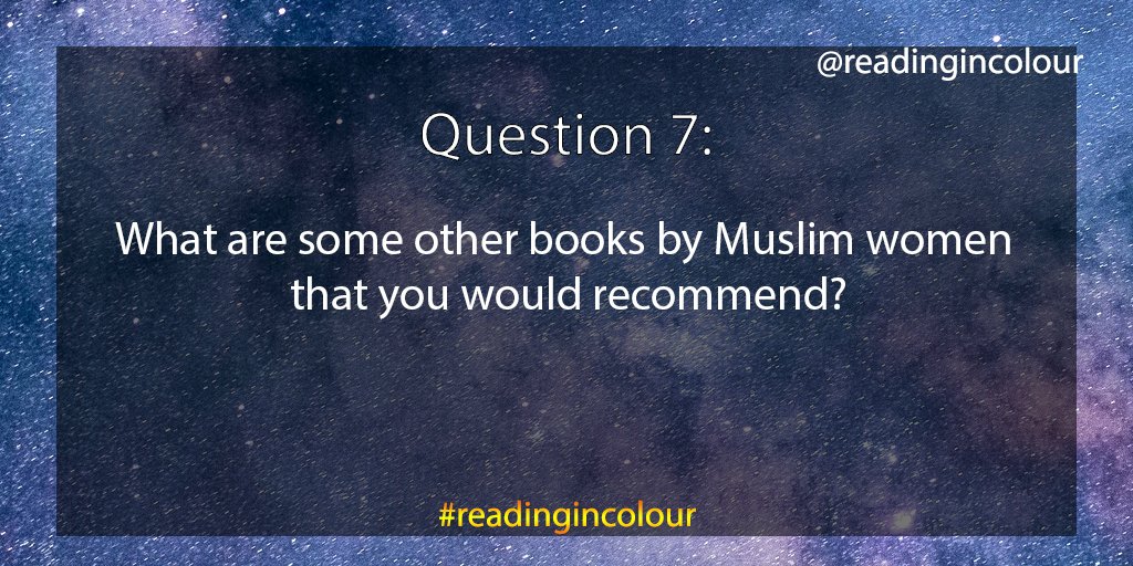 readingincolour's tweet photo. What are some other books by Muslim women that you can recommend? #readingincolour https://t.co/1h6qraHmGU