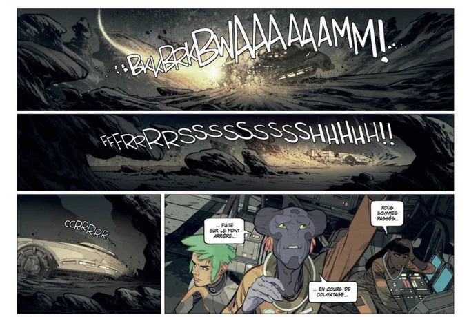 Preview : "Les Chroniques de l'Univers", de Marazano &amp; @IngoRoemling, à paraître (on l'espère), en juin, @EditionsDargaud ! 