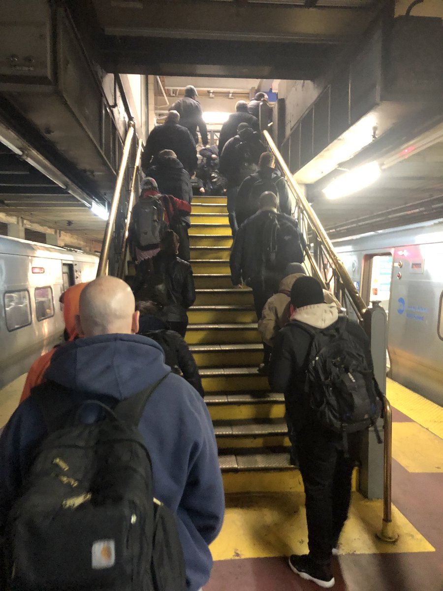 momsoftwins6's tweet photo. @NYCMayor I wouldn’t call this social distancing! This is what your reduced schedule on the Lirr did! Packed trains for your essential workers! https://t.co/IyqjOwtgLN