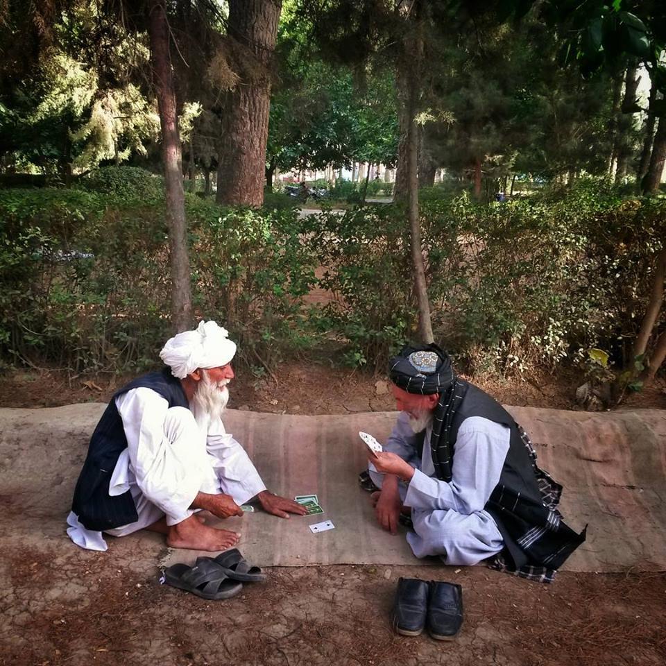 People of Herat: Two friends having a good time at Taraqi Park.Pic taken in 2015 unfortunately I ignore author´s name.