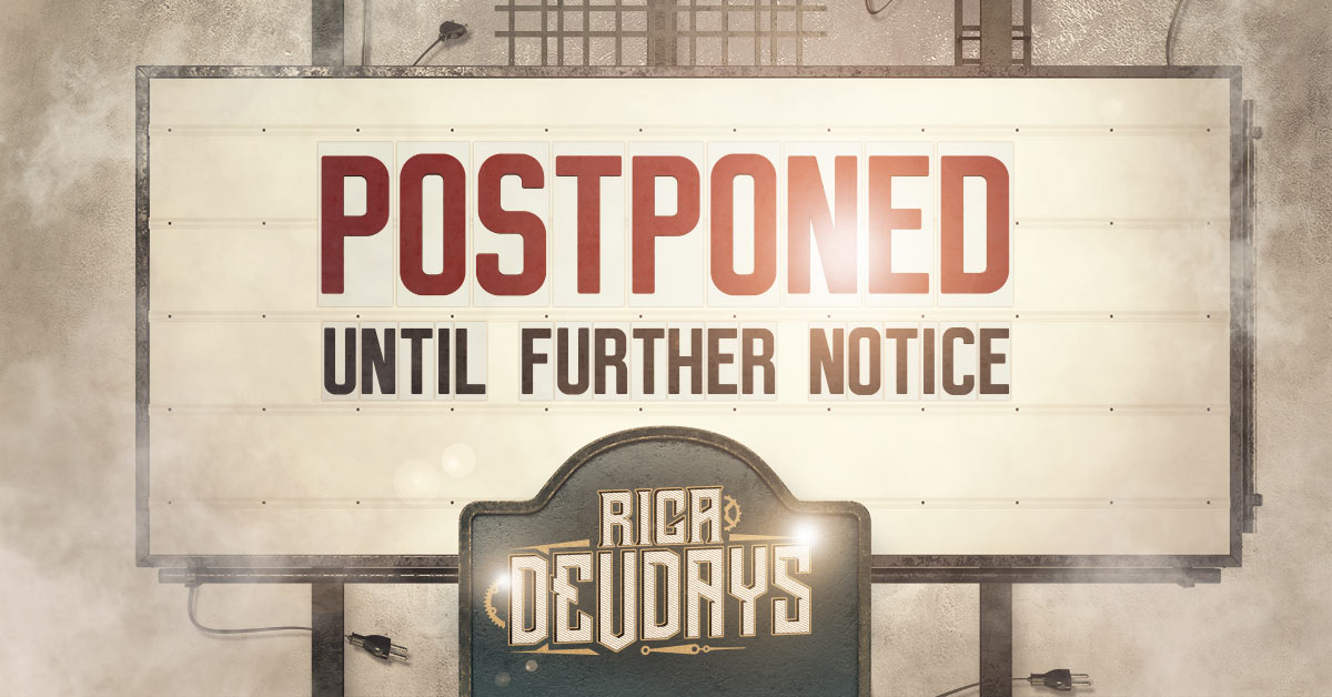 RigaDevDays's tweet image. Unfortunately due to the situation all over the world right now, we have come to the decision to postpone RigaDevDays 2020. We'll keep you updated about the new dates. Meanwhile, stay safe, friends! ☀️
❗️All the purchased conference tickets will be valid on the rescheduled dates.