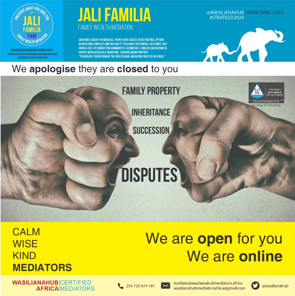 WasilianaHub's tweet photo. #mediateKE
DATA SECURITY FOR TELEWORKING JUDICIARIES
@Kenyajudiciary, @OCJKENYA should mitigate disputes related to #DataSecurity, #Privacy, #InformationLeaks
#VOIP
#NetworkSecurity
Future impacts of use of #PersonalEmailAddresses
@lawyershubkenya
@lawtech_a2j
@dkmaraga https://t.co/zR5qxrhKeL