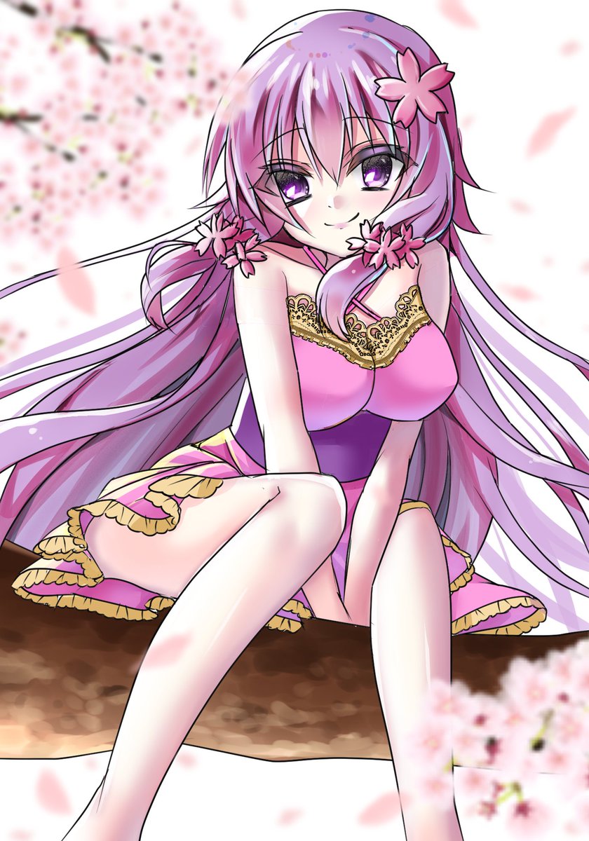 「桜の妖精ユカリ」|hinao@C102 日曜日 東G37aのイラスト