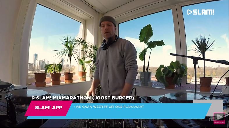 Clubs op slot, festivals gecanceld, zelfs je verjaardag kun je niet normaal vieren.. maar bij <a href="/slamofficial/">SLAM!</a> stampten we het #QuarantaineFestival uit de grond! De tofste DJ's vanuit hun eigen huis - nu op youtube.com/watch?v=YYmm7_… #Mixmarathon