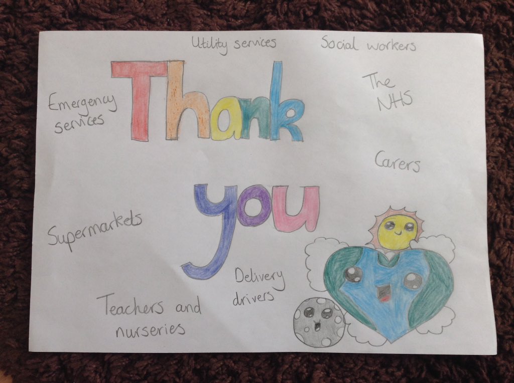 Mr Davy's Friday Challenge done ✅
I included as many key workers as possible, as well as the NHS 💙
Have you done yours yet? Don't forget to share it ☺️🌟 <a href="/AinthorpeSchool/">Ainthorpe</a> @AinthorpeSD