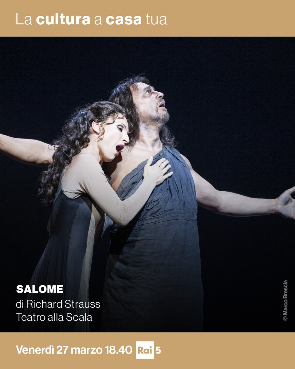 raicinque's tweet photo. "Salome" di #RichardStrauss su libretto di #EdwigLachmann dall’omonimo dramma di #OscarWilde è stata ripresa al @teatroallascala nel 2007
La direzione di @djharding esalta la sensualità e la tavolozza cromatica della partitura mentre la regia di #LucBondy crea un ambiente oscuro https://t.co/G8JspL5Bty