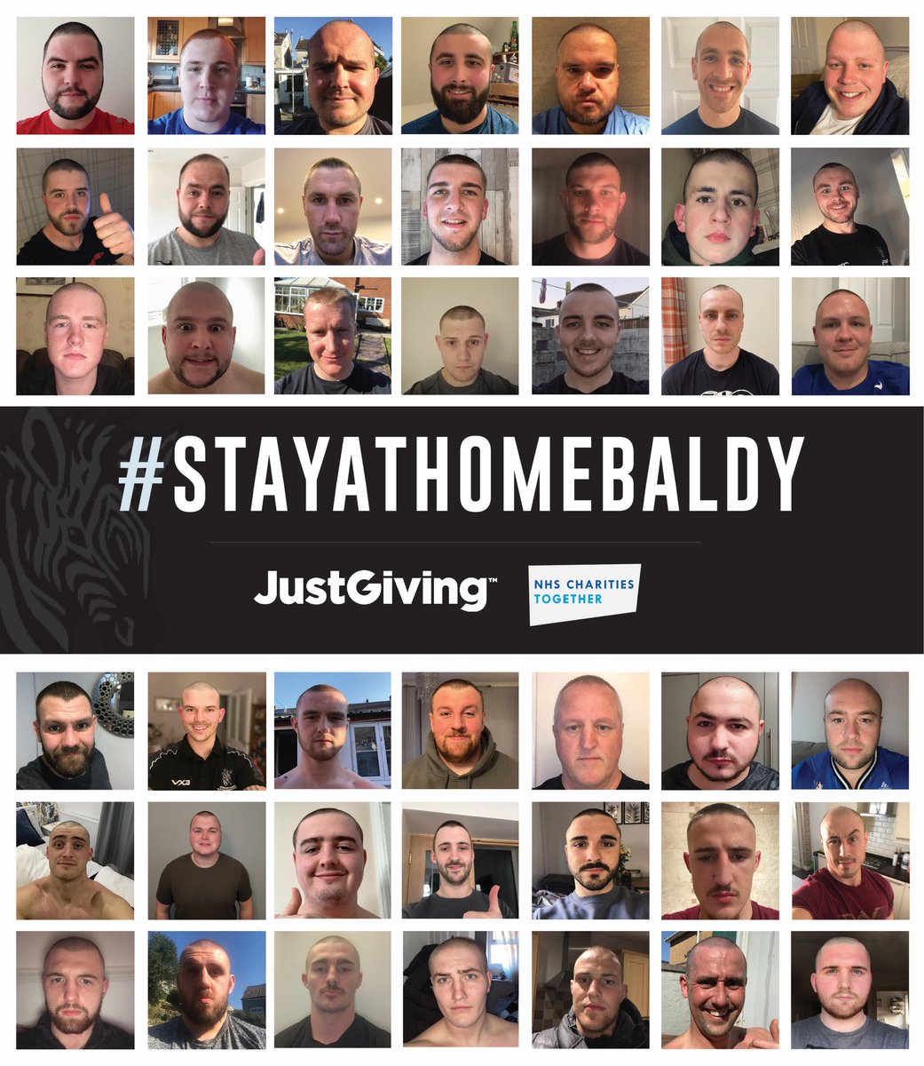 Please support our #StayAtHomeBaldy campaign by giving whatever you can to the official NHS charity to thank them and support them for all the hard work they are doing during this pandemic.

Donations can be made by following the link below:

justgiving.com/fundraising/cu…

1/2