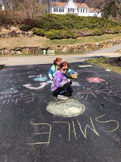Grade 5 K-Kids spreads some cheer with colorful pictures and happy words. <a href="/CenterGroveES/">Center Grove</a> <a href="/PrinRodas/">Mario Rodas</a>