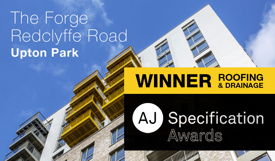 RadmatOfficial's tweet photo. Radmat are delighted to announce that The Forge, Redclyffe Road has won the AJ Specification Award for 'Roofing and Drainage'. More info https://t.co/YuPighxRJk
https://t.co/CUjDOmR1u1
@RMAArchitects @TelfordHomes 
#BlueRoof #Waterproofing #ProThermQuantum #PermaQuik #GreenRoof https://t.co/WqjxBNNkiT