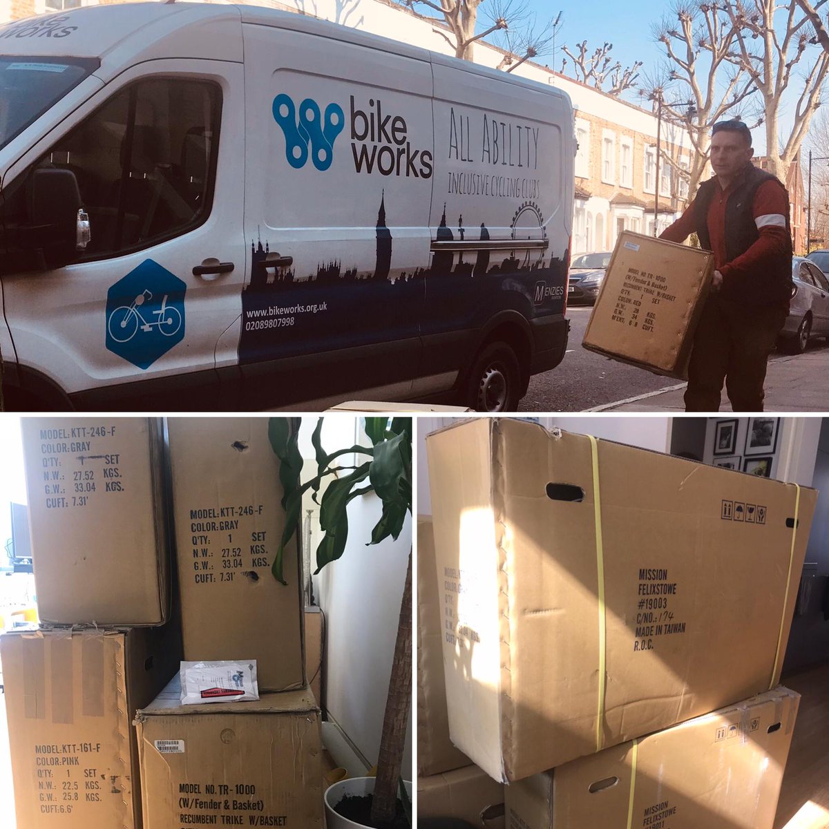 Bikeworksuk's tweet image. Great to see the new adapted cycles for Hounslow All Ability Hub arriving this morning!

#InclusiveCycling #AllAbility

@LBofHounslow @HounslowCCG