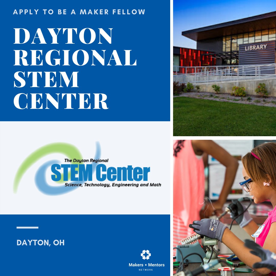 mcescohio's tweet image. Interested in inspiring students w/ maker-centered learning opportunities? Join @cschools @makers_mentors as a #MakerFellow! Partner with us &amp;amp; become a leader in maker-centered learning programming. Learn more and apply at bit.ly/3997Xez to start making an impact today.