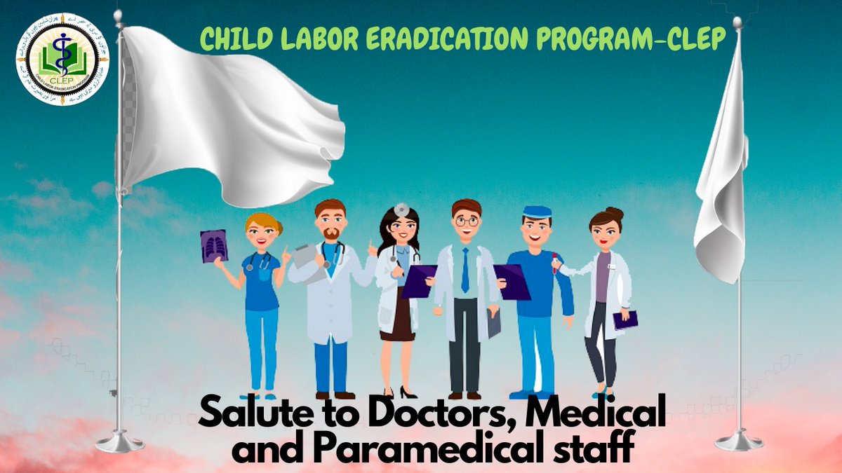 Clepofficialpk's tweet photo. Special Tribute by #CLEP.
Please Stay at home,We are here for you
Entertaining themselves
Tears in eyes,
Exhausted deeply,
Hope in actions,
They are #doctors!
#CLEP salutes the #Heroes_of_Nation,fighting against #COVID_19 eradicated from Earth.
#ChildLaborEradicationProgram_CLEP https://t.co/wWhLrEX1tq